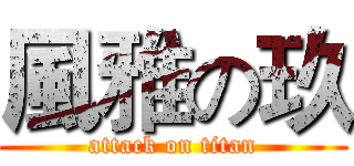 風雅の玖 (attack on titan)