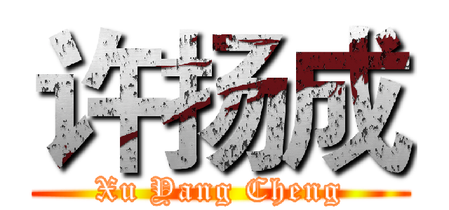 许扬成 (Xu Yang Cheng)
