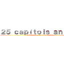 ２５ ｃａｐíｔｏｌｓ ａｎｉｍｅ  (7 abril 2013  /  29 setembre 2013)