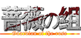 蔷薇の组 (Guardian of the rose)