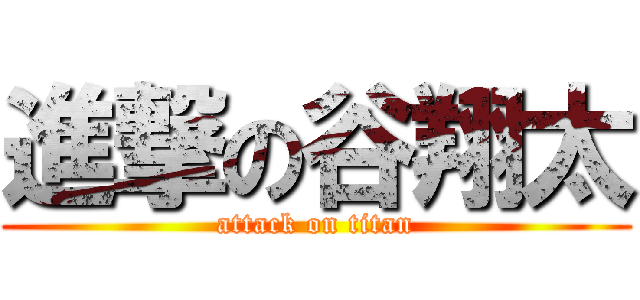 進撃の谷翔太 (attack on titan)