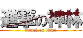 進撃の神林 (attack on titan)