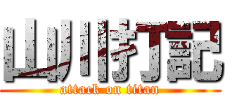 山川打記 (attack on titan)