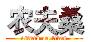 农夫桑 (attack on titan)