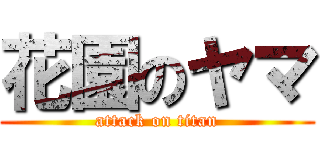 花園のヤマ (attack on titan)