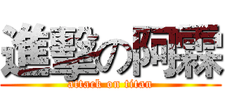 進擊の阿霖 (attack on titan)