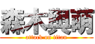 森木與萌 (attack on titan)
