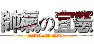 帥氣の宜憲 (attack on titan)