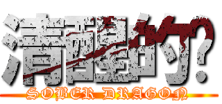 清醒的龙 (SOBER DRAGON)