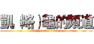 凱（略）龜的頻道 (KI(略)turtle’s video)
