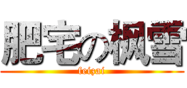 肥宅の枫雪 (feizai)