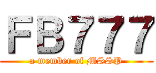ＦＢ７７７ (a member of MSSP)