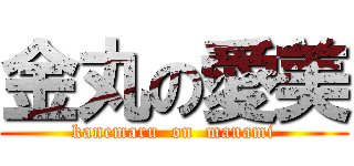金丸の愛美 (kanemaru  on  manami)