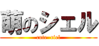 萌のシェル (cute  ciel)