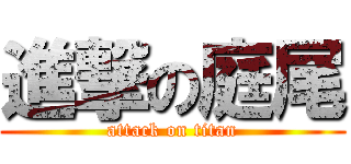 進撃の庭尾 (attack on titan)