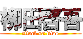 柳田啓吾 (attack on titan)