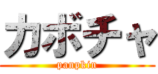 カボチャ (panpkin)