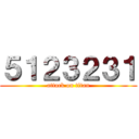 ５１２３２３１ (attack on titan)