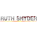 ＲＵＴＨ ＳＮＹＤＥＲ ()