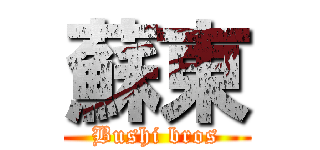 蘇東 (Bushi bros)