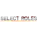 ＳＥＬＥＣＴ ＲＯＬＥＳ (Attack on Titan: Retribution)