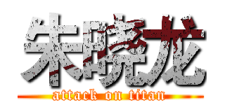 朱晓龙 (attack on titan)