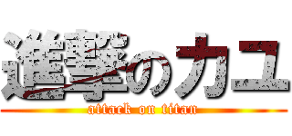 進撃のカユ (attack on titan)