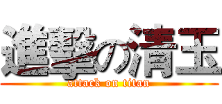 進擊の清玉 (attack on titan)