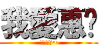 我愛惠婷 (我愛惠婷~)