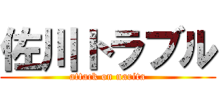 佐川トラブル (attack on narita)