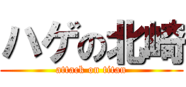 ハゲの北崎 (attack on titan)