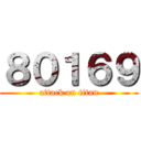 ８０１６９ (attack on titan)