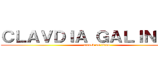 ＣＬＡＶＤＩＡ ＧＡＬＩＮＤＶＳ (attack on titan)