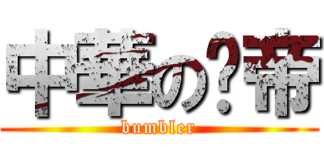 中華の騜帝 (bumbler)