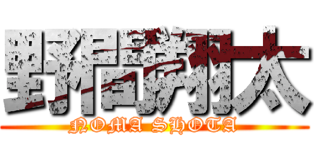 野間翔太 (NOMA SHOTA)