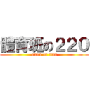 體育班の２２０ (attack on titan)