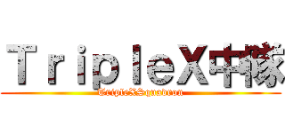 ＴｒｉｐｌｅＸ中隊 (TripleXSquadron)