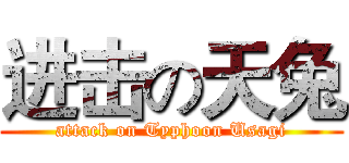 进击の天兔 (attack on Typhoon Usagi)