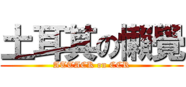 土耳其の懶覺 (ATTACK on CCR)
