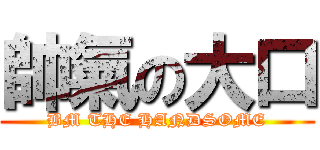 帥氣の大口 (BM THE HANDSOME)