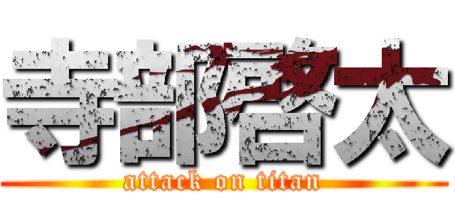 寺部啓太 (attack on titan)