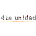 ４ｔａ ｕｎｉｄａｄ (attack on titan)