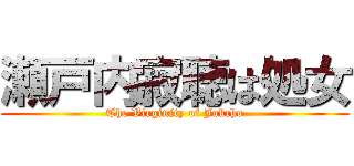 瀬戸内寂聴は処女 (The Virginity of Jakcho)