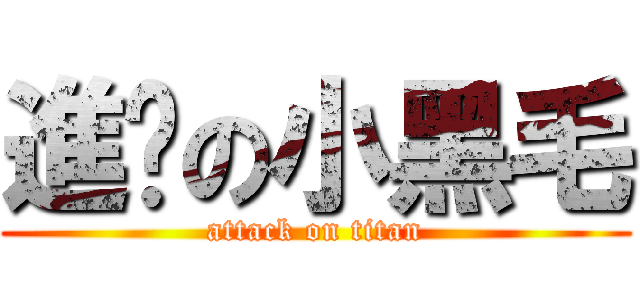 進擊の小黑毛 (attack on titan)