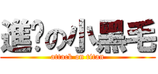 進擊の小黑毛 (attack on titan)