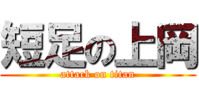 短足の上岡 (attack on titan)
