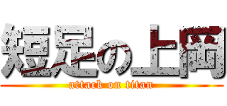 短足の上岡 (attack on titan)