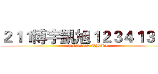 ２１１博宇凱旭１２３４１３５３ (BENSON CHRIS)