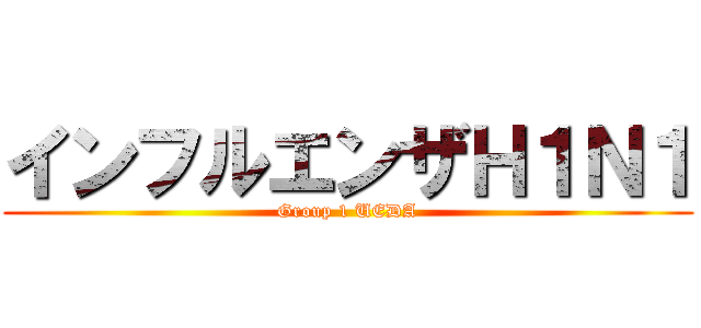 インフルエンザＨ１Ｎ１ (Group 1 UEDA)