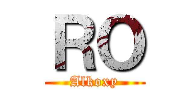 ＲＯ (Alkoxy)